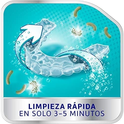 Corega Tabletas limpiadoras para Aparatos dentales, Férula dental y Ortodoncia, Blanco, 66 Unidad (Paquete de 1) — view 3