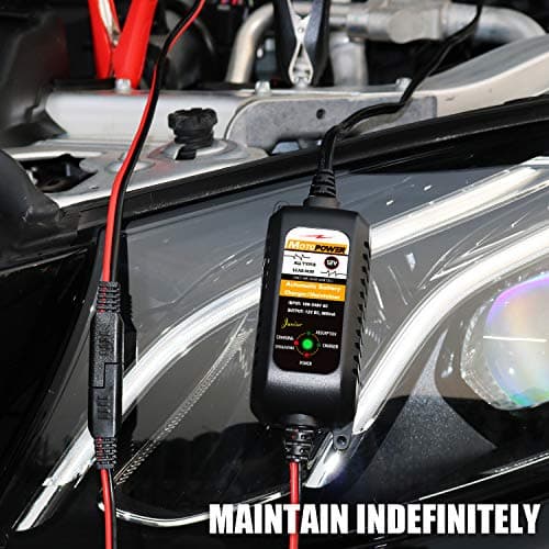 MOTOPOWER MP00205A 12V 800mA Fully Automatic Battery Charger/Maintainer — view 7