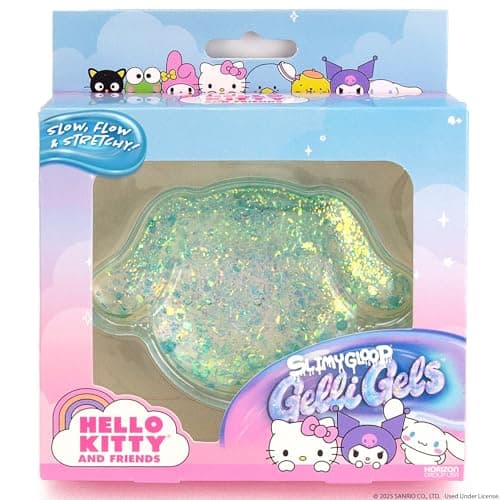 Hello Kitty® and Friends SLIMYGLOOP Gelli Gels – Cinnamoroll™, Slow Rising Sensory Squeeze Toy with Glitter, Gel Filled Fidget Toys — view 6
