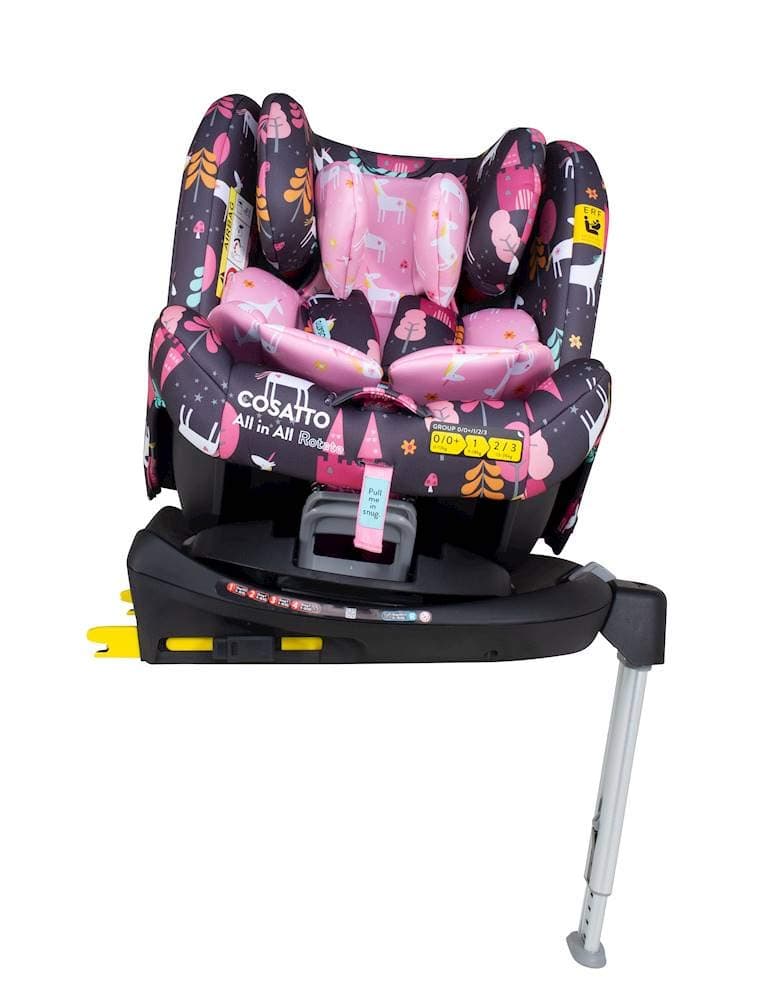 Cosatto All in All Rotate 360° Swivel Spin Car Seat - Group 0+123, 0-36 kg, 0-12years, ISOFIX, ERF, Anti-Escape (Fika Forest) — view 14