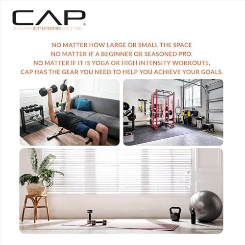 CAP Barbell 15 LB Coated Hex Dumbbell Weight Pair with Black Handle — view 5