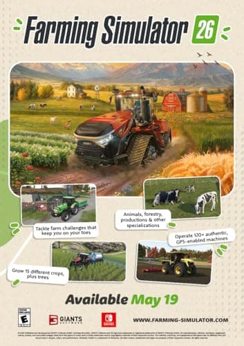 Farming Simulator 26: Nintendo Switch Edition - Nintendo Switch
