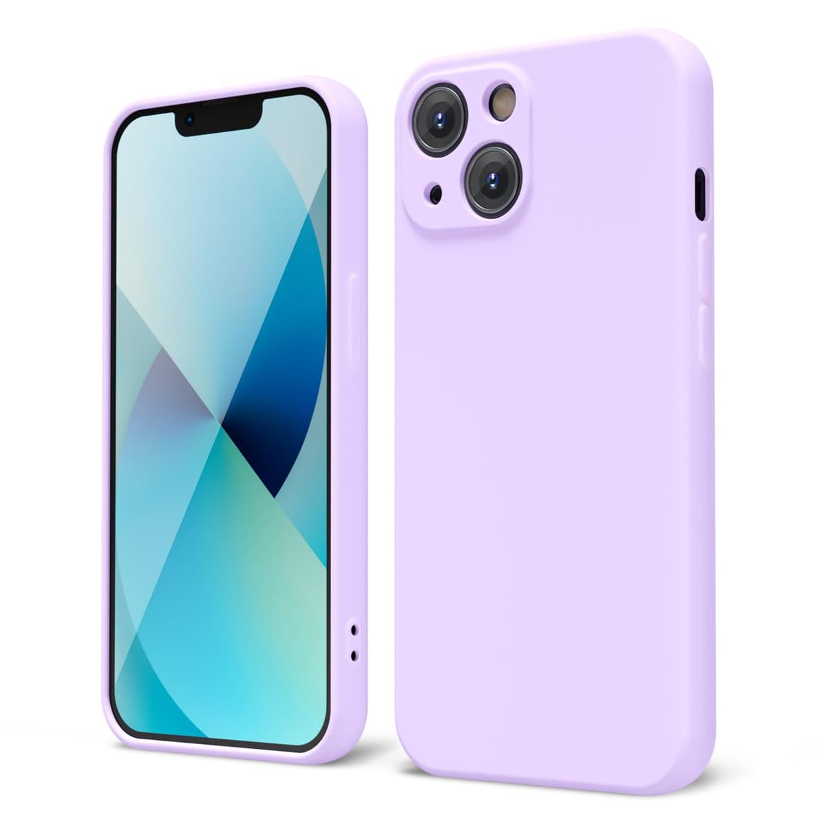oakxco for iPhone 17 Pro Max Phone Case Liquid Silicone, Cute Thin Slim Grip Soft Rubber Gel for Women Men, Smooth Matte TPU Plain Solid Color Girly Simple Case with Camera Cover, Light Pink — view 1934