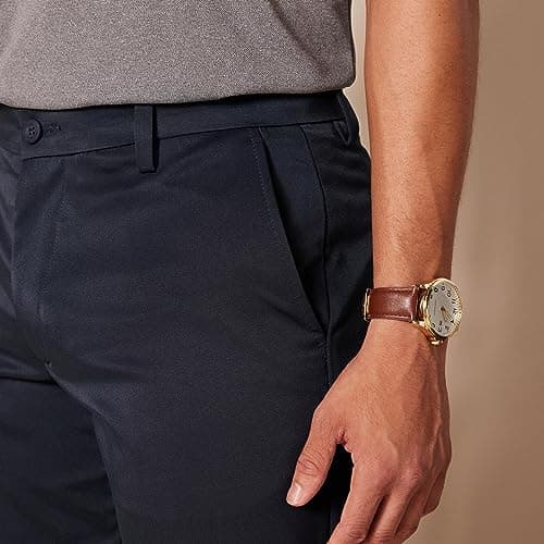 Amazon Essentials Men's Classic-Fit Stretch Golf Pant, Navy, 36W x 32L — view 4