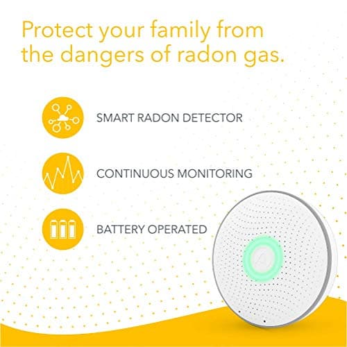 Airthings Wave Radon - Smart Radon Detector with Humidity & Temperature Sensor – Easy-to-Use – Accurate – No Lab Fees – Battery Operated - Free App — view 5
