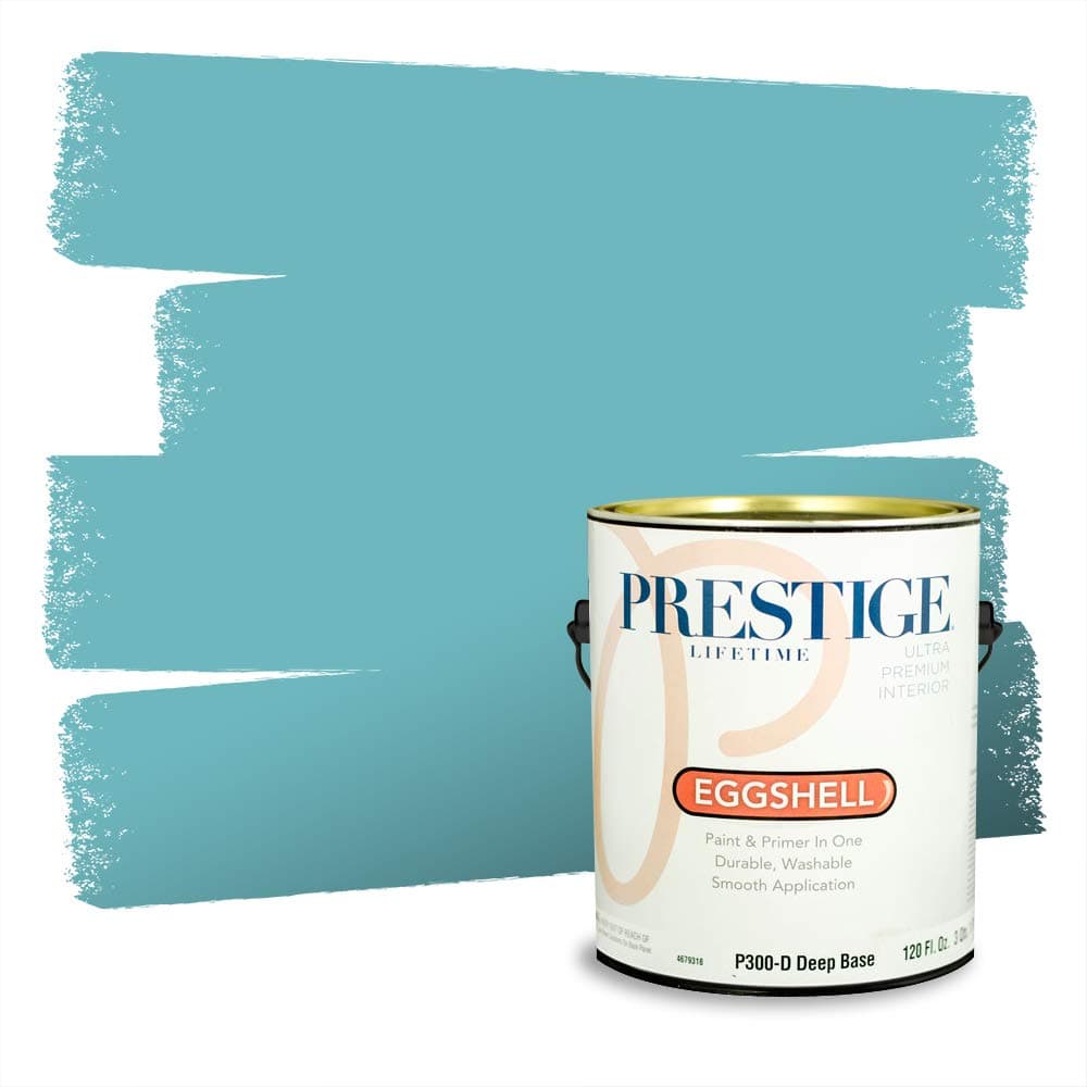 PRESTIGE Paints Interior Paint and Primer In One, 1-Gallon, Semi-Gloss, Comparable Match of Valspar* Dewdrop* — view 164