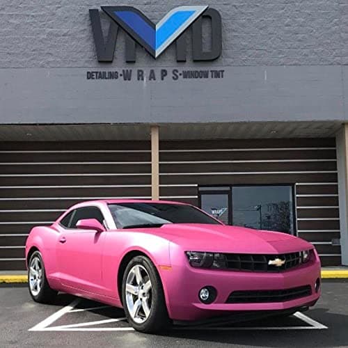 AD Car Wrap Roll SW900 Matte Pink Metallic | 520-M | (Sample 3in x 5in) | Automotive Vinyl Wrap for Cars - Car Interior Wrap & Exterior — view 6