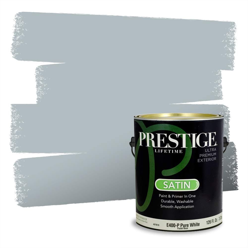 PRESTIGE Paints Interior Paint and Primer In One, 1-Gallon, Semi-Gloss, Comparable Match of Valspar* Dewdrop* — view 1139