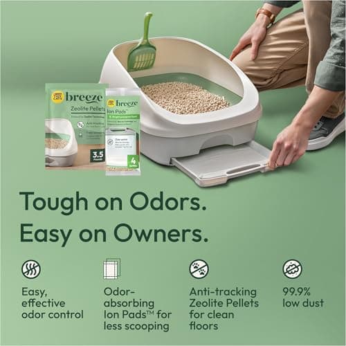 Purina Tidy Cats Cat Litter Breeze Pads Refill Pack Multi Cat Litter Pads - 8 ct. Bag — view 7