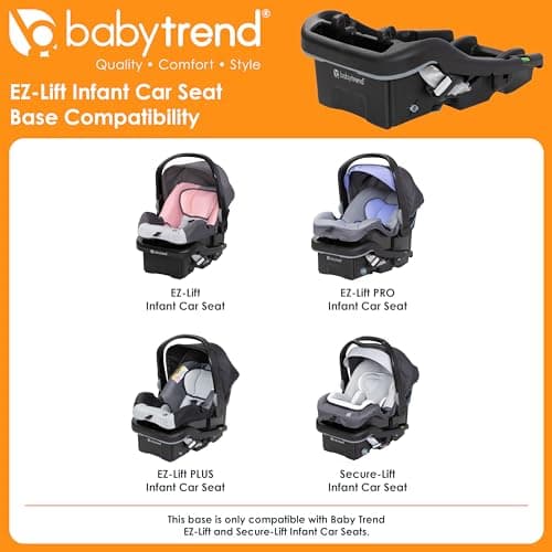 Baby Trend EZ-Lift™ Plus Infant Car Seat Base, Black – Secure Click-in Attachment, Adjustable Recline Positions, Easy-Leveling Setup, Everyday Convenience for Growing Families — view 5