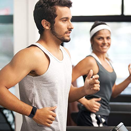 Vancle Bands Compatible with Fitbit Charge 4 / 3 / 3 SE, Classic Soft Replacement Wristband Sport Strap for Fitbit Charge 4 and 3 Fitness Activity Tracker Women Men Small Large (011, Black, Large) — view 8