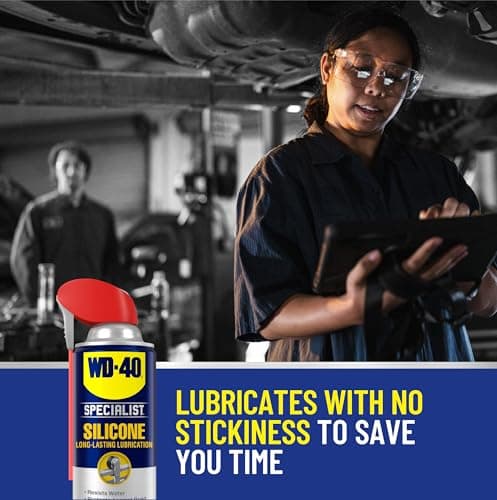 WD-40 Specialist Silicone Lubricant with SMART STRAW SPRAYS 2 WAYS, 11 OZ — view 3