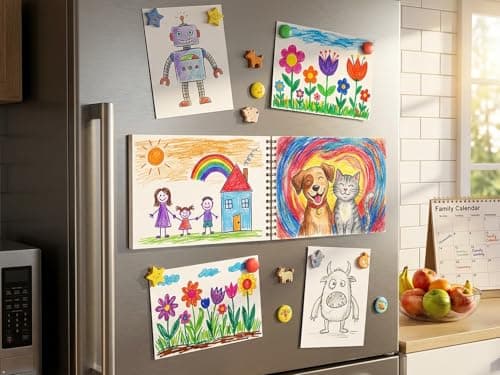 Soucolor Sketch Book 9x12,100 Sheets, Kids Art Sketchbook for Drawing Pad — view 2
