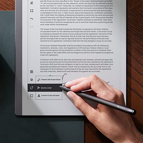 reMarkable Starter Bundle – reMarkable 2 is The Original Paper Tablet | Includes Black and White 10.3” Writing Tablet, Marker Plus Pen with Built-in Eraser — view 7