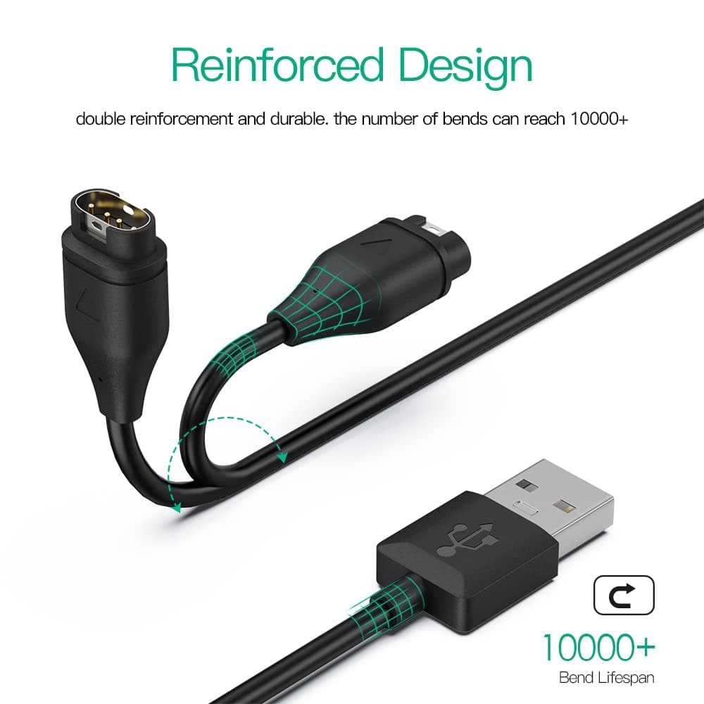 AWINNER Compatible for Garmin Watch Charger Cable — view 6