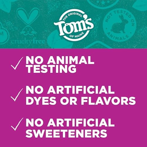 Tom’s of Maine Antiplaque and Whitening Toothpaste, Fluoride Free, Fennel, 3 Pack, 4.5 Oz — view 3