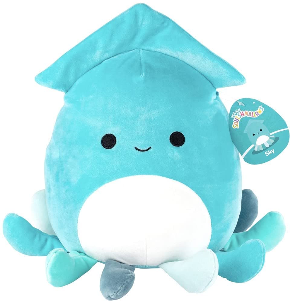 Squishmallows Kellytoy 2023 Easter Elea The Lamb 5/'', Grey — view 5
