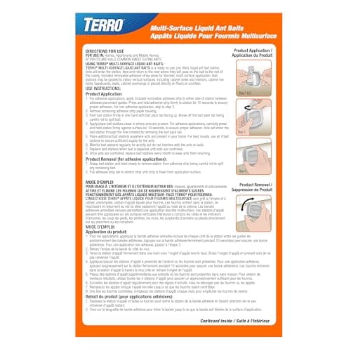 TERRO Indoor Liquid Ant Baits with Multi-Surface Adhesive Strips – 4-Pack, Ant Trap and Bait Station for Discreet Baiting, Stations for Complete Colony Elimination, Discreet Ant Traps, T334BCAN — view 12