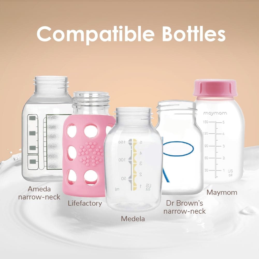 Maymom Myfit 19 Mm Shields; Compatible with Medela Breast Pump- Personalfit, Freestyle, Harmony, Maxi, Freestyle Flex Connector; Connect to Widemouth/Narrow Connector, 2 Pcs — view 7