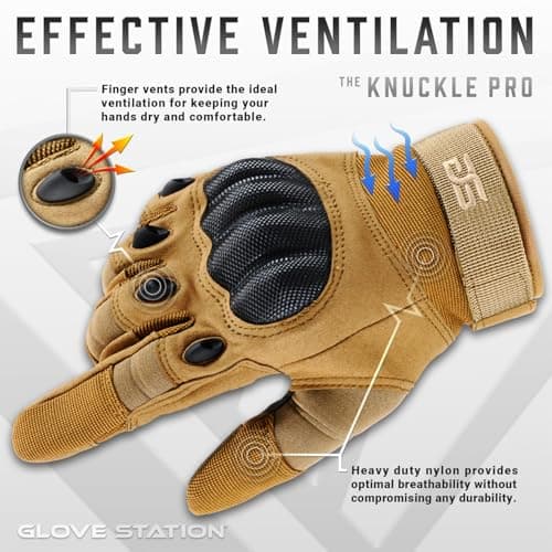 Glove Station - Cold Weather Tactical Shooting Gloves for Men and Woman with Touchscreen Fingers - Durable and Comfortable Hand-Gear for Shooting and Hunting — view 2