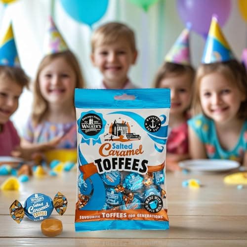 Walkers' Nonsuch Salted Caramel Toffees | Traditional British Candy with Butter & Whole Milk | Sweet & Salty Treat | Individually Twist Wrapped Delicious Chewy Toffee | 5.29 Oz (Pack of 2) — view 2