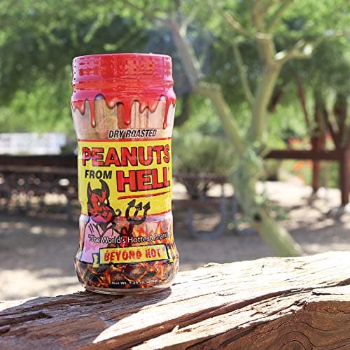 KICKIN’ Habanero Pepper Spicy Hot Peanuts – 12oz - Ultimate Spicy Gourmet Gift Peanuts - Try if you dare! (Peanuts from HELL) — view 3