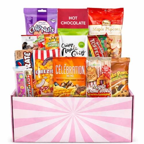 Canadian Snack Box 15 Count Variety Pack – Assorted Canadian Candy, Cookies, Popcorn, Crackers & Toffee – Full Size & Snack Size Mix – Sweet and Savoury Snack Care Package Gift Basket (Products May Vary) — view 5