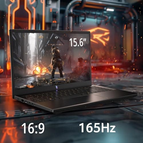 Acer Nitro V Gaming Laptop | Intel Core i9-13900H Processor | NVIDIA GeForce RTX 5060 Laptop GPU | 15.6" FHD IPS 165Hz Display | 16GB DDR4 | 1TB Gen 4 SSD | Wi-Fi 6 | Backlit KB | ANV15-52-98KV — view 3