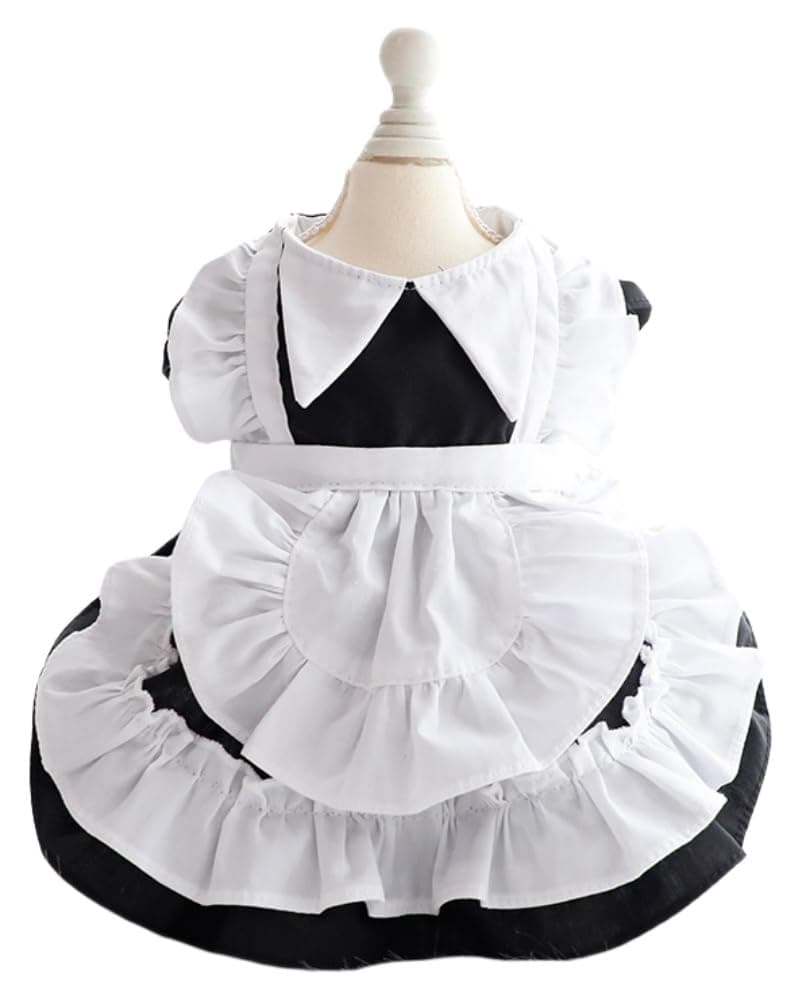 MaruPet Fashion Sweet Puppy Dog Chiffon Princess Dress for EXTRAL Small and Small Dog Pink S — view 58