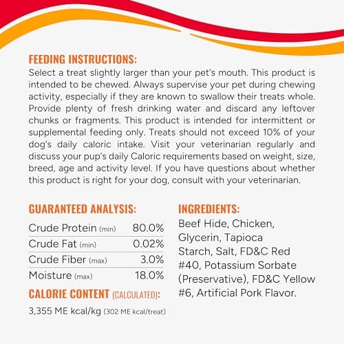 Good 'n' Fun Rolls Long-Lasting Dog Treat, For Large Dogs, With Real Proteins, Beef Hide and Premium Chicken, Supports Dental Health, Mental Stimulation, 2 count — view 6