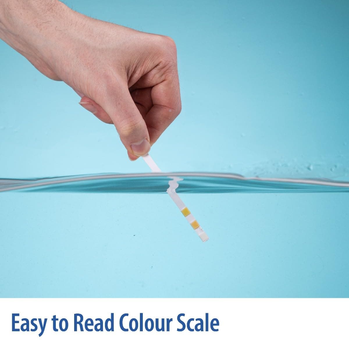 Clearwater Hot Tub, Pool and Spa Test Strips x 50-3 in 1 - Measures Chlorine, PH and Total Alkalinity — view 3