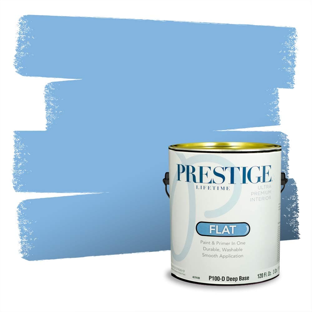 PRESTIGE Paints Interior Paint and Primer In One, 1-Gallon, Semi-Gloss, Comparable Match of Valspar* Dewdrop* — view 442