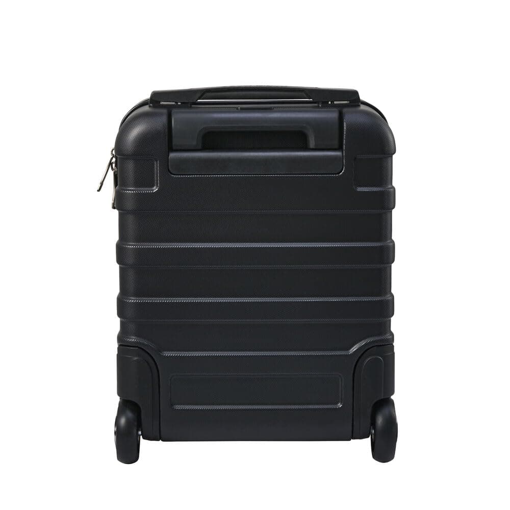 Cabin Max Anode 40 x 30 x 20 cm Hardscalen - Maleta con Ruedas para bajo Asiento, 24 L, Wizz Air, Eurowings (Black, 40 x 30 x 20 cm, Ampliable a 40 x 20 x 25 cm) — view 4