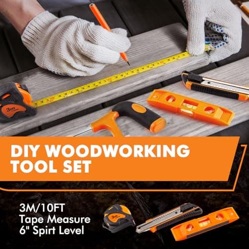 XOOL 368 Piece Home Repair Tool Kit with Drawer Toolbox, Includes Hammer, Pliers, Screwdrivers, Wrench, Tape Measure & More for Home Repair, Apartment, Office, Garage and DIY Projects — view 6