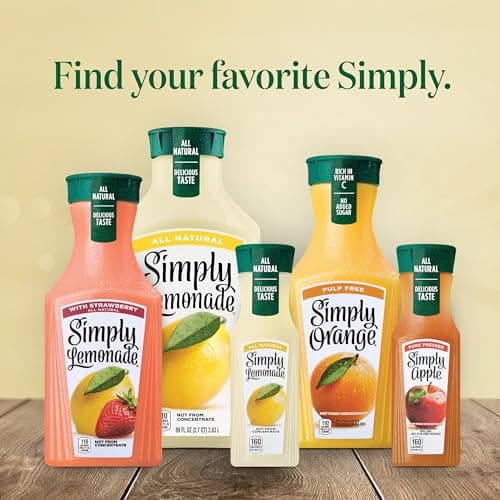 Simply Peach Juice Drink, 52 Fl Oz Bottle — view 7