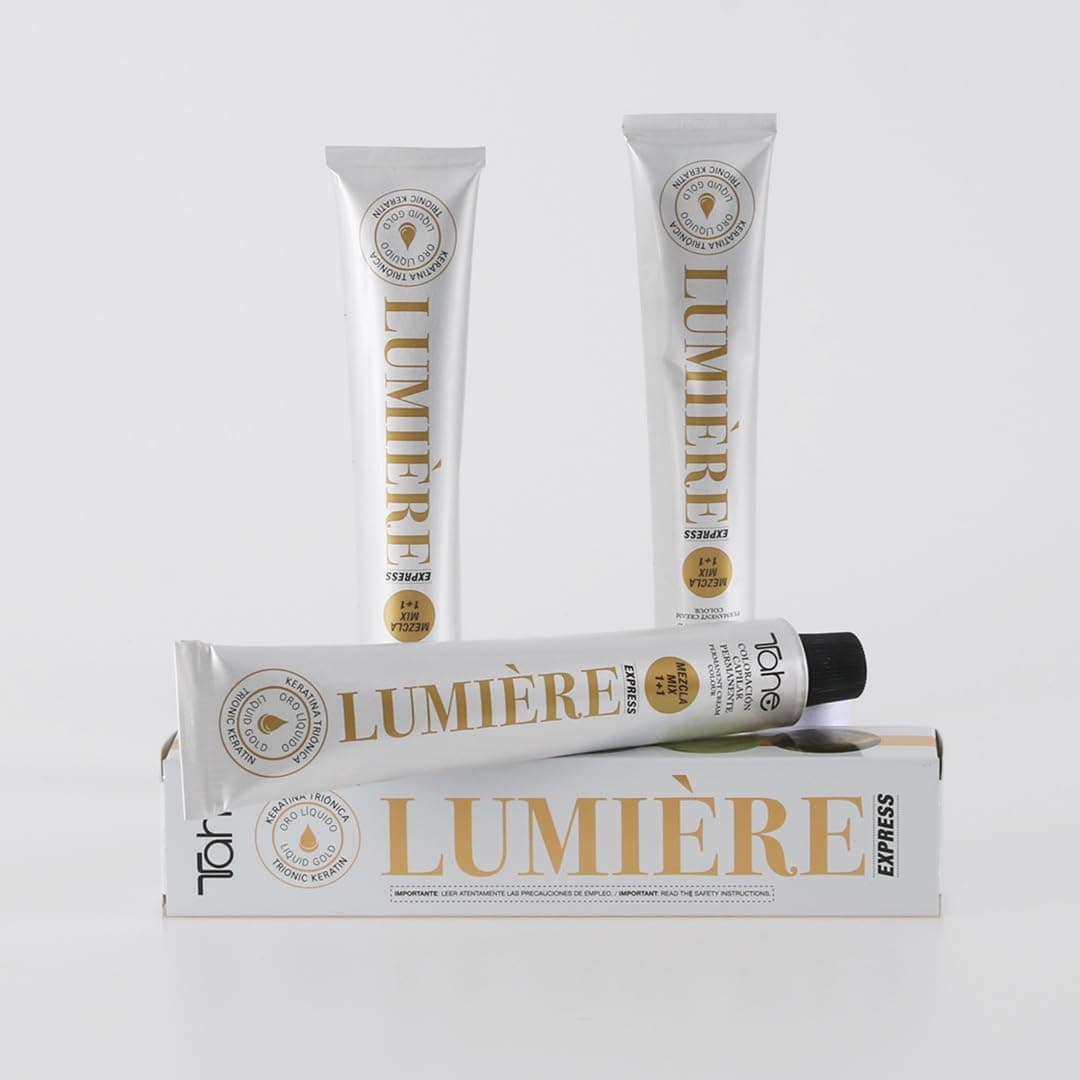 Tahe Lumière Express Tinte Fantasia Coloración Capilar Permanente/Tinte Pelo/Coloración de Cabello/Tinte de Cabello para Tonos Pastel y Fantasía, Azul, 100 ml — view 4