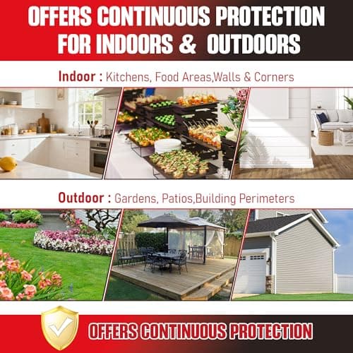 4 Tubes Ant Gel Bait, Indoor and Outdoor Use, Keeps Most Major Ant Species Away, Pets & Kids Safe — view 4