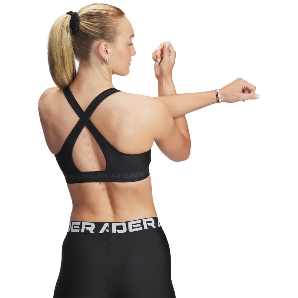 Under Armour Women's UA Crossback Mid Bra Shirt — view 2