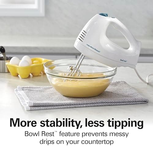 Hamilton Beach 6-Speed Electric Hand Mixer With QuickBurst and Bowl Rest — view 5