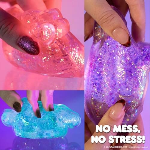 Hello Kitty® and Friends SLIMYGLOOP Gelli Gels – Hello Kitty, Slow Rising Sensory Squeeze Toy with Glitter, Gel Filled Fidget Toys — view 3