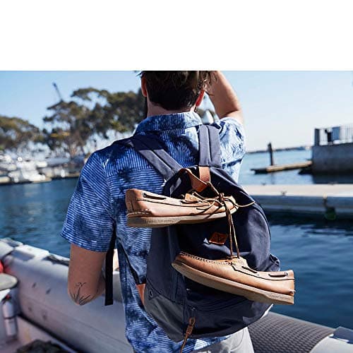 Sperry Men's Authentic Original 2-Eye Leather Boat Shoe, Sahara, 12