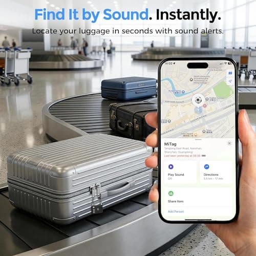 MiLi Smart TSA Luggage Lock Anti-Lost Design with Bluetooth Tracker — view 3