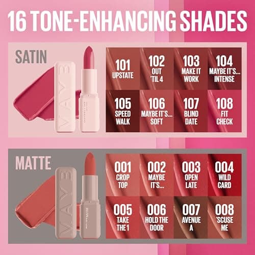 MAYBELLINE Serum Lipstick, Hydrating Lip Makeup with 8HRs of Lip Plumping Moisture with Hyaluronic Acid + Oil Blend, Upstate (Light Cool Brown Satin) — view 6