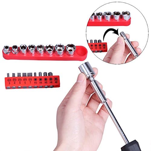 CARTMAN 148-Piece Tool Set - General Household Hand Tool Kit with Plastic Toolbox Storage Case — view 4