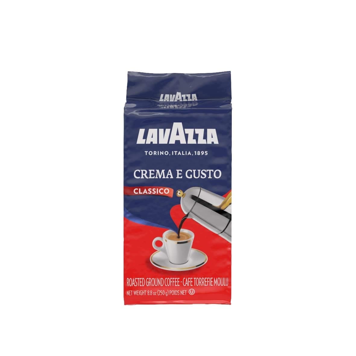 Lavazza, Qualità Rossa, Coffee Beans, Arabica and Robusta, Intensity 5/10, Medium Roasting, 1 Kg — view 46