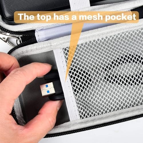 Power Bank Case for Anker 313/523 10000mAh Portable Charger, Hard Shell — view 3