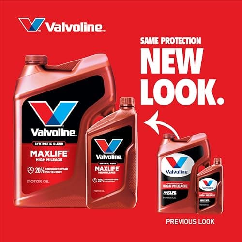 Valvoline MaxLife High Mileage 5W-30 Synthetic Blend Motor Oil 5 Quart — view 3