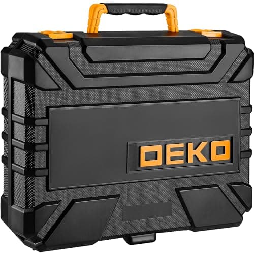 DEKOPRO Tool Set：Tool Kit with 8V Cordless Drill,Tool Box with Drill,Hand Drill Set for Men & Women,Home Tool Kits for House Repair,Handyman,DIY 126 Piece — view 5