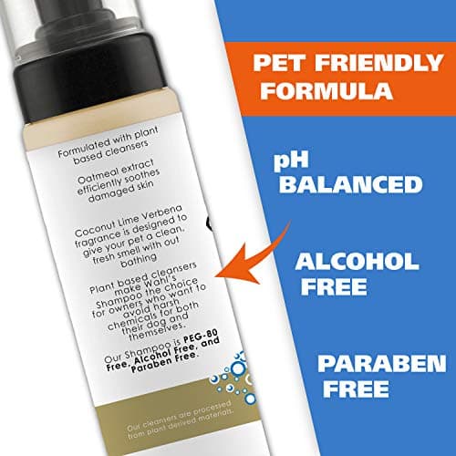 Wahl Waterless No Rinse Shampoo for Animals, Coconut Lime Verbena, 7.1 oz — view 3