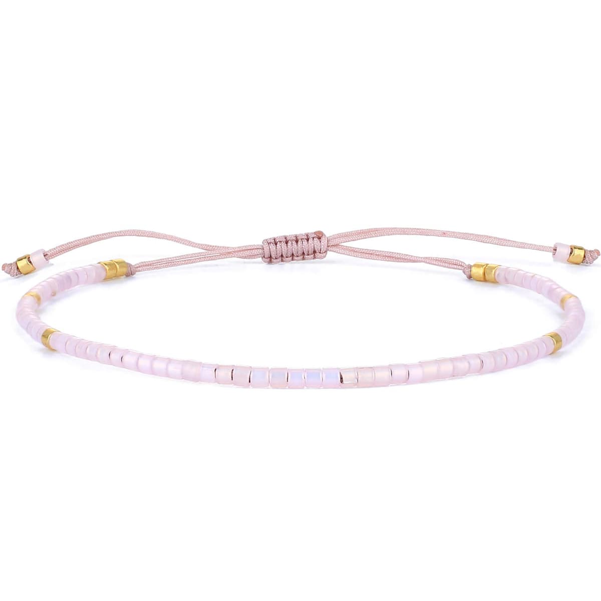 KELITCH Pulseras Amistad con Cuentas Concha Cristal Color Bohemio Pulsera Hecha A Mano Brazaletes Joyería para Mujer — view 9
